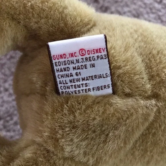 (Sold) Classic Pooh Plush - Picture 2 of 4